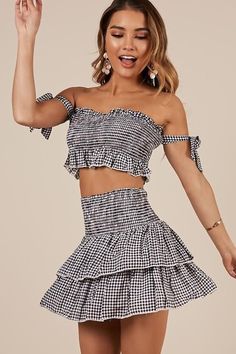 Boho Crop Tops, 2 Piece Skirt Set, Women Fashion Edgy, Skirt Maxi, Skirt Midi, Skirt Mini, Black Women Fashion, Casual Skirt, Casual Summer Dresses