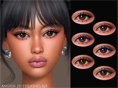 Sims 1, Maxis Match, Sims Resource, Facial Hair, Eye Color, Eyelashes, Outfit Accessories, Makeup