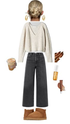 Cold Day Outfits, Simple Outfits For School, Nyc Outfits, Colorado Outfits, Stylish Fall Outfits, Winter Fashion Outfits Casual, Cold Outfits, Cute Fall Outfits, Casual Style Outfits