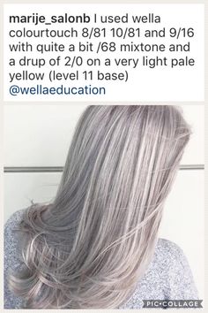 Wella Icey blonde Icey Blonde, Burgundy Hair Dye, Blonde Toner, Blonde Ombre Balayage, Hair Toner, Hair Color Formulas, Wella Hair, Wella Color