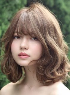 Shoulder Length Hair, Length Hair, Shoulder Length, Bangs, Green