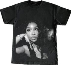 Sza Shirt Outfit, Sza Graphic Tee, Sza Tshirt, Sza Graphic, Sza Merch, Sza Shirt, Outfit Chic