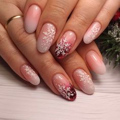 Art Ideas Cute, Nails Of 2023, Acrylic Nail Art Ideas, Cute Winter Nails, Nail Designs Christmas, Fashion Nail Art, Unghie Sfumate, Christmas Gel Nails, Pretty Nail Art Designs