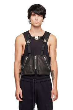 JONNY COTA OS TRAINING PACK IN BLACK Utility Style Vest With Functional Pockets For Streetwear, Black Vest With Multiple Pockets For Streetwear, Black Harness With Belt Loops For Everyday Use, Black Utility Vest With Cargo Pockets, Biker Vest With Pockets For Streetwear, Black Vest With Functional Pockets For Streetwear, Black Techwear Vest With Multiple Pockets, Black Streetwear Vest With Multiple Pockets, Black Utility Vest With Side Pockets