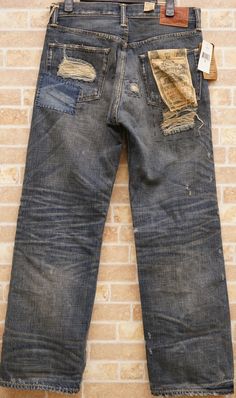 Edwin Jeans, Torn Jeans, Selvedge Denim, Vintage Jeans, Men's Fashion, Patina, Virginia, Casual Fashion, Limited Edition