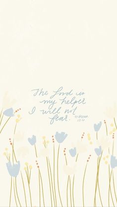 Baby Blue Bible Verse Wallpaper, The Lord Is My Helper, Beige Widget, Hebrews 13 6, Cute Bible Verses, Scripture Wallpaper, God Things, Cute Bibles, Bible Verse Background