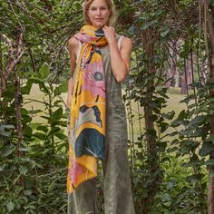 Im-peck-ably stylish with this Crane at Sunrise printed scarf. Elevate your outfit with a burst of mustard color and inspire positivity with the beautiful crane at sunrise design. Make it yours today! Sunrise Design, Elevate Your Outfit, Printed Scarf, Mustard Color, Your Outfit, Scarf Print, Make It, Mustard, Cool Designs