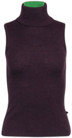 Current Boutique-Dolce & Gabbana - Purple & Green Sleeveless Turtleneck Sweater Sz 4 Sleeveless Turtleneck Sweater, Sleeveless Turtleneck Sweaters, French Girl Chic, Sleeveless Turtleneck, Italian Luxury, French Girl, Sleeveless Sweater, Buy Shoes, Purple Green