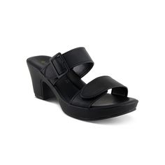 Update your wardrobe with these Patrizia Sancia women's dress sandals. Click this FOOTWEAR GUIDE to find the perfect fit and more! Update your wardrobe with these Patrizia Sancia women's dress sandals. Click this FOOTWEAR GUIDE to find the perfect fit and more! FEATURES Double band design with buckle detail Block heel Durable rubber outsole Hook-and-loop tape closure for a secure and custom-like fitDETAILS Faux leather upper and lining TPR outsole Open toe Hook-and-loop tape closure 2.75-in. hee Modern Open Toe Block Heels, Wedge Sandals With Buckle Closure And Block Heel, Wedge Sandals With Removable Insole And Open Heel, Modern Black Block Heels With Heel Loop, Open Toe Mules With Heel Loop, Casual Evening Sandals With Buckle Closure, Elegant Wedge Sandals With Removable Insole, High Heel Sandals With Heel Strap, Elegant Black Wedge Sandals With Buckle Closure