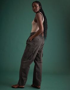 Military Inspired, Vintage Look, Tapered Legs, Vintage Looks, Women's Pants, Cargo Pants, American Eagle, Organic Cotton