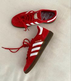 Red Adidas Shoes, Adidas Handball Spezial, Adidas Handball, Sneaker Trend