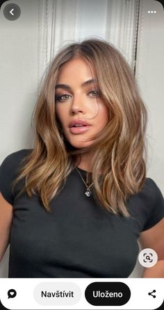 Short Balayage Hair Curtain Bangs, Neutral Blonde Balayage Dark Roots, Layered Mom Haircut, Easy To Maintain Highlights, Balyage Blonde Shoulder Length Hair, Brunette Going Blonde Ideas, Honey Bronze Balayage, Honey Almond Hair Color, Sunkissed Hair Brunette With Money Piece