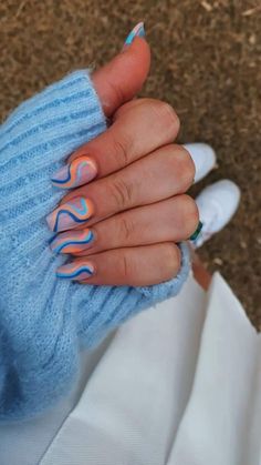 Aesthetic acrylic nails | Pinterest Beachy Nails, Her Nails, Simple Acrylic Nails, Cute Gel Nails, Acrylic Nails Coffin Short, Summer Acrylic Nails, Short Acrylic Nails Designs, Beach Nails, Fire Nails