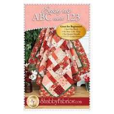 the easy as abc and 123 quilt book