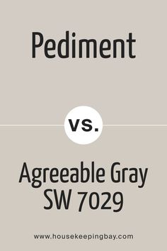 Pediment SW 7634 vs Agreeable Gray by Sherwin-Williams Sw Pediment, Sw Agreeable Gray, Sherwin Williams Color Palette, Edgecomb Gray, Repose Gray, Agreeable Gray, The Undertones, Sherwin Williams Colors, Exterior Paint Color