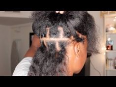 How To Do Knotless Box Braids With Rubber Bands, Diy Parting For Box Braids, Knotless Box Braids With Rubber Bands, Parting Tutorial, How To Box, Tree Braids Hairstyles, Box Braids Updo, Box Braids Tutorial, Braid Tutorials