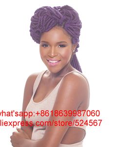 http://www.aliexpress.com/store/product/Soft-Dread-Lock-Synthetic-Hair-Extensions-Faux-Locs-Braid-Hair-18-Kanekalon-Crochet-Twist-Braids/524567_32701531466.html Dreadlock Braids, Braids Hair, Braid Hair