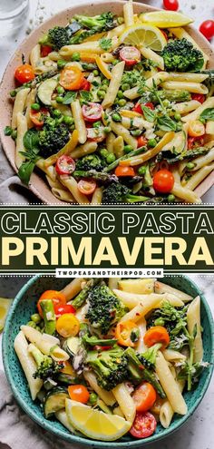 Pasta Primavera Pasta Primavera Recipes, Primavera Recipe, Winter Pasta, Pasta Primavera Recipe, Lunch Prep, Parmesan Cream Sauce, Summer Eats, Spring Dinner, Pasta Primavera