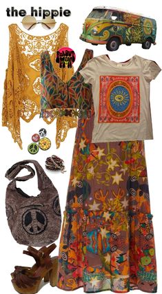 Stile Hippie Chic, Hippie Fits, Looks Hippie, Look Hippie Chic, Moda Hippie, Look Boho Chic, Estilo Hippy