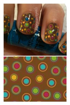 rainysunraynails: Dots Are So Fun!!! Fall Nail Art 2012 2010 Nail Designs, Gucci Nails, Nails Colorful, Hippie Nails, Dot Nail Art, Punk Nails, Polka Dot Nails, First Then, Seasonal Nails