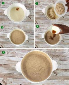 how to make an easy homemade coffee drink recipe for breakfast or brunch, with step by step instructions