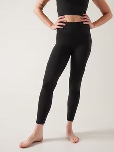 Workout Leggings & Tights | Athleta Lightweight Compressive Workout Bottoms, Compressive Lightweight Solid Activewear, Lightweight Stretch Athleisure Activewear, Fitted Lightweight Black Activewear, Versatile Lightweight Activewear In Recycled Polyester, Versatile Lightweight Recycled Polyester Activewear, Lightweight Stretch Activewear For Sports, Lightweight Compressive Functional Activewear, Lightweight Fitted Yoga Bottoms