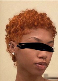 Finger Waves Short Hair, Short Dyed Hair, Short Natural Curly Hair, Short Shaved Hairstyles, Natural Hair Cuts, Natural Hair Short Cuts, Short Hair Black, Ginger Hair Color, Short Hair Pixie Cuts