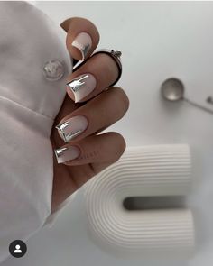 Aqua Nails, Hard Nails, Subtle Nails, Gel Nails Diy, Neutral Nails