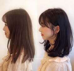 Asian Short Hair, Bangs With Medium Hair, Haircuts Straight Hair, Haircuts For Medium Hair, Short Hair Haircuts, Cut My Hair, Medium Hair Cuts, Cortes De Cabello