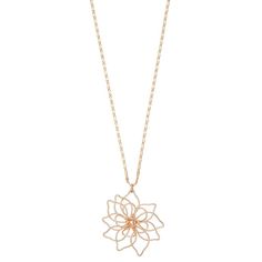 Accent your look with this delightful LC Lauren Conrad flower necklace. Accent your look with this delightful LC Lauren Conrad flower necklace. Drop length: 1 in. Chain length: 32 in. + 3-in. extender Nickel free Metal: copper, iron Plating: gold tone Finish: polished Gift Givers: This item ships in its original packaging. If intended as a gift, the packaging may reveal the contents. Not appropriate for children 14 years old and younger. Not appropriate for children 14 years old and younger. Siz Louis Vuitton Handbags Crossbody, Louis Vuitton Handbags Black, Louis Vuitton Handbags 2017, Louis Vuitton Handbags Speedy, Lauren Conrad Collection, Lauren Conrad Jewelry, Flower Necklaces, Flower Pendant Necklace, Necklace Women