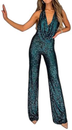 Sequined Jumpsuit, Jumpsuit Backless, Turquoise Mini Dress, Plus Size Corset Dress, Elegant Wedding Party, Sparkly Jumpsuit, Red Skater Dress, Womens Jumpsuits Casual, Skull Dress