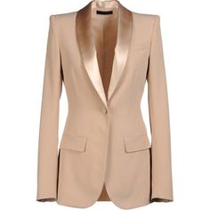 The Row Blazer Womens Business, Corporate Wear, Blazer Women, Beige Blazer, Beige Jacket, Coats Women, Blazer Beige, Business Dress, Single Button Blazer