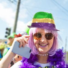 Elevate your Mardi Gras celebration with our dazzling Mardi Gras Sequin Hat Light-Up Fedora! This stylish accessory is not just a hat; it's a statement piece that will make you stand out in the vibrant festivities. Get ready to shine and light up the party with this eye-catching fedora that combines fashion and fun. Express Yourself: Stand out in the crowd and express your unique style with this Mardi Gras Sequin Hat. Whether you're a party enthusiast or a fashion-forward individual, this hat is Costume For Men, Sequin Hat, Mens Costumes, The Holiday Aisle, Stylish Accessories, Mardi Gras, Fedora, The Holiday, Light Up