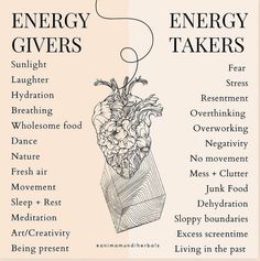 Givers And Takers, Energy Givers, Energy Drainers, Glenn Doman, Nervus Vagus, Energy Quotes, Mental And Emotional Health