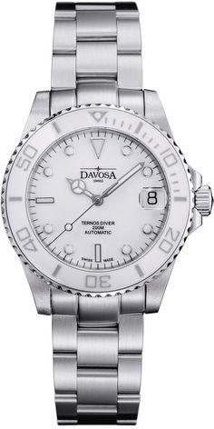 Davosa%20Watch%20Ternos%20Diver%20Lady%20White%20%23add-content%20%23basel-20%20%23bezel-unidirectional%20%23bracelet-strap-steel%20%23brand-davosa%20%23case-depth-11-8mm%20%23case-material-steel%20%23case-width-36-5mm%20%23cws-upload%20%23date-yes%20%23delivery-timescale-call-us%20%23dial-colour-white%20%23fashion%20%23gender-ladies%20%23movement-automatic%20%23new-product-yes%20%23official-stockist-for-davosa-watches%20%23packaging-davosa-watch-packaging%20%23sale-item-no%20%23style-divers%20% Luxury Watch Box, Black Box, White Dial, High Tech