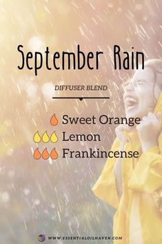 September Rain, Essential Oils Guide