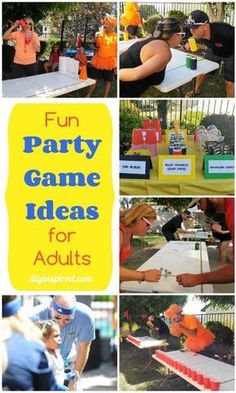 the fun party game ideas for adults