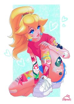 I Am My Own Hero, Peach Fanart, My Own Hero, Princess Toadstool