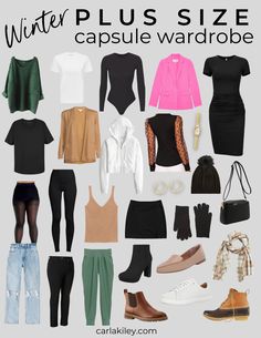 Plus Size Minimalist Capsule Wardrobe, Plus Size Fall Wardrobe Capsule, Plus Size Winter Capsule Wardrobe 2023, Plus Size Staple Wardrobe Pieces, Midsize Wardrobe Capsule, Plus Size Wardrobe Essentials, Mid Size Capsule Wardrobe, Plus Size Capsule Wardrobe 2023, Plus Size Capsule Wardrobe 2024