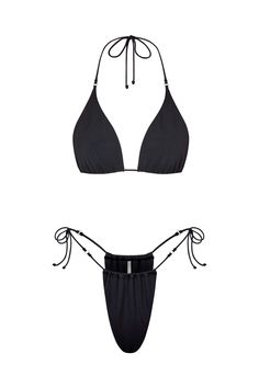 One top with multiple ways to wear it makes this iconic halter neck bikini top a must-have for any vacation. Pack the timeless triangle design in Plum on your next trip. Whether you’re lounging by the pool or sipping cocktails at sunset, you can’t go wrong. Halter style triangle bikini Ties at the neck and back for a completely customized fit Adjustable coverage Can be tied three ways Gold ring  Double-lined  84% polyamide, 16% elastane Model Measurements: Height 176 cm | Bust 85 l Waist 65 | Hi Triangle Design, Halter Style, Halter Neck, Model Measurements, Lingerie Set, Baby Pink, Gold Ring, Bathing Suits, Royal Blue