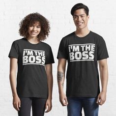 im the boss, im, the boss, boss, funny, awesome, coach, leader, quote, the office, boss lady, boss mom, coaching, football, office, birthday, birthday boss, boss woman, business woman, captain, christmas, director, humour, im the captain, trainer, training, winner, winning, big brother, dad, father, funny boss, funny bossy saying, work Face Gym, People Struggle, New York Rangers, Fashion Essentials, Gray Tshirt, Black Lives Matter, Tshirt Colors, Funny Shirts