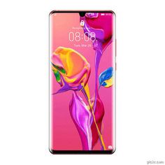 the front and back view of an oppo phone, with pink flowers on it