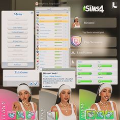 an image of a woman in white dress on the web page for sims4