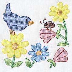 two colorful birds and flowers on a white background with the words love is in the air