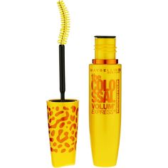 Maybelline Volum' Express The Colossal Cat Eyes Washable Mascara 233 Glam Black 0.31 Fl Oz Maybelline Colossal Mascara, Spider Lashes, Colossal Mascara, Maybelline Colossal, Cat Eye Look, Maybelline Falsies, Apply Mascara, Longer Lashes, Mascara Review