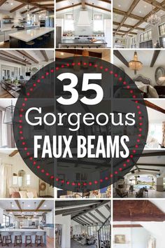 the top 25 gorgeous faux beams for your home