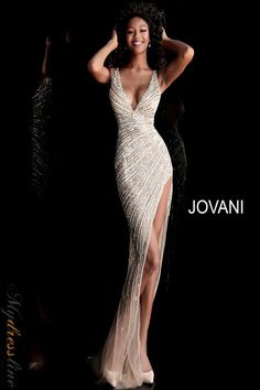 Jovani Gown, Jovani Prom, Fitted Prom Dresses, Jovani Dresses, Sheer Skirt, Evening Dresses For Weddings, Beauty Dress, Beaded Gown, Floor Length Gown