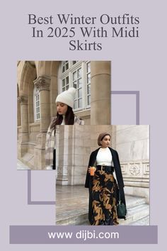 Outfits With Midi Skirts, Smart Dressing, Winter Outfits Ideas, Winter Engagement Photos, Easy Winter Outfit, The Kardashians