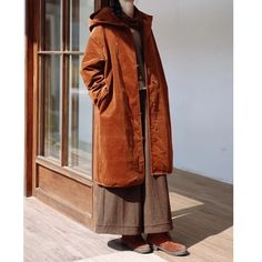 Hooded Corduroy Trench Coat, Oversized Cardigan Jacket, Spring/winter Wear, Long Coat, Handmade Warm Jacket Button Outfit, Gifts for Her - Etsy Button Outfit, Warm Jacket, Oversized Cardigan, Jacket Buttons, Winter Wear, Cardigan Jacket, Long Coat, Trench Coat, Jackets For Women