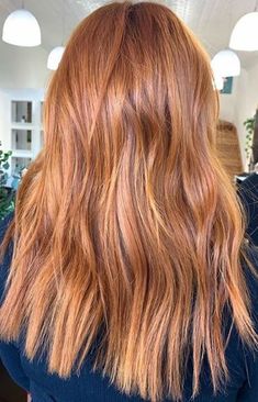 Copper Hair With Blonde Balayage, Summer Auburn Hair Color, Medium Length Copper Hair, Cool Copper Hair, Muted Copper Hair, Ginger Dyed Hair, Balayage Copper Hair, Soft Copper Hair, Summer Copper Hair